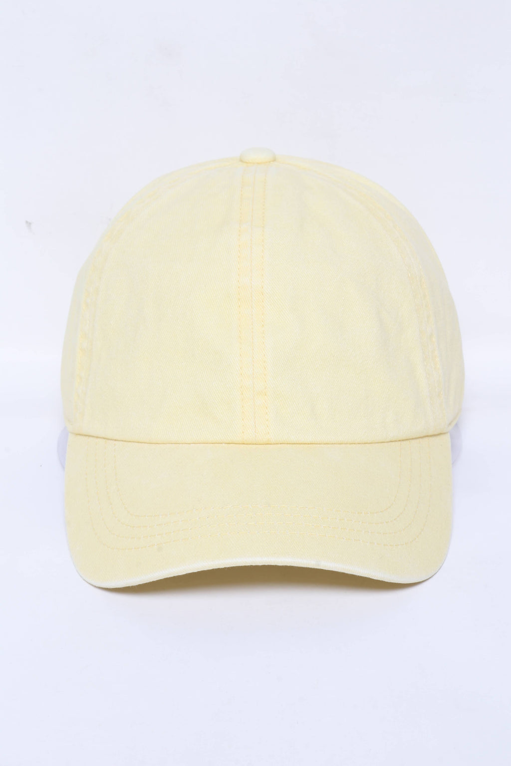 GWCAP18670 - Stone Washed Twill 6 Panel Baseball Cap