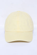 GWCAP18670 - Stone Washed Twill 6 Panel Baseball Cap