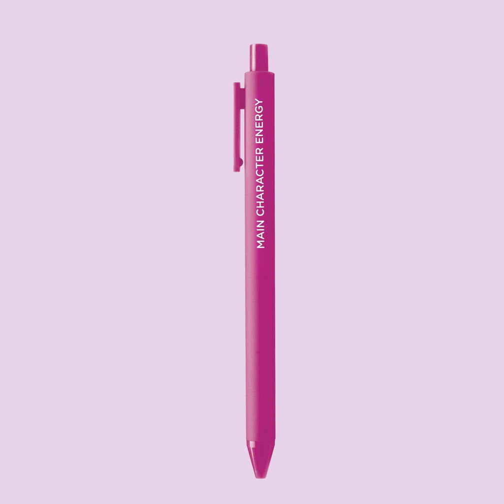Main Character Energy pen
