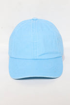 GWCAP18670 - Stone Washed Twill 6 Panel Baseball Cap