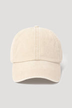 GWCAP18670 - Stone Washed Twill 6 Panel Baseball Cap