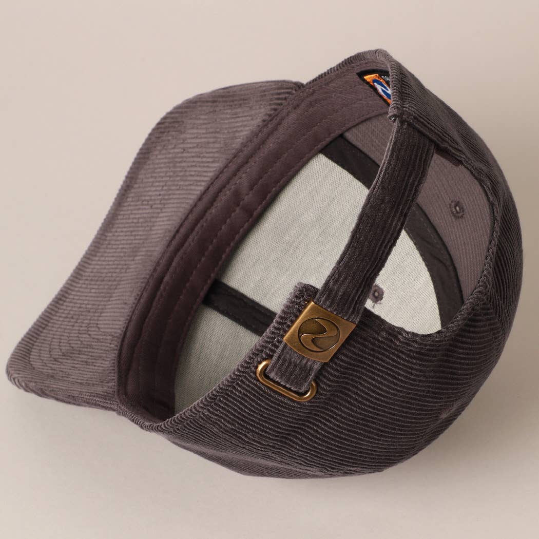 Plain Cotton Corduroy Adjustable Structured Baseball Cap