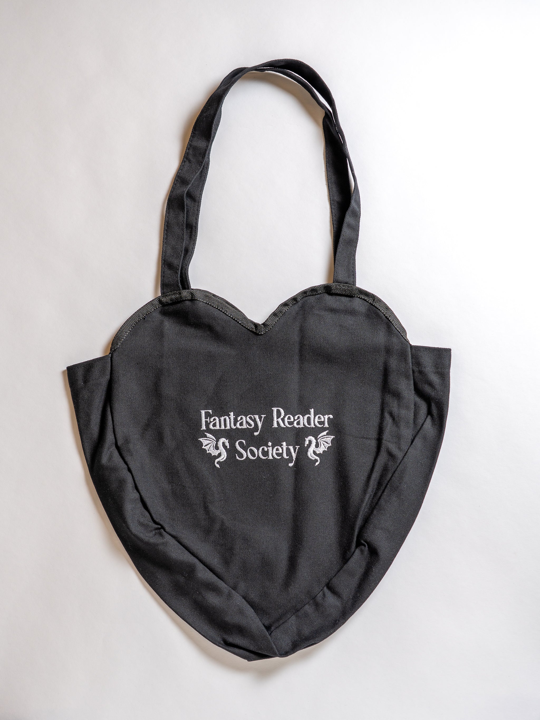 Fantasy Reader Society Heart Tote