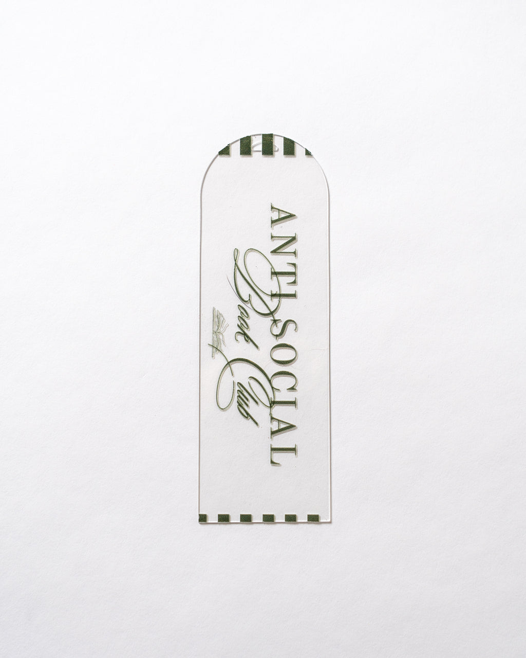 Anti Social Book Club Bookmark