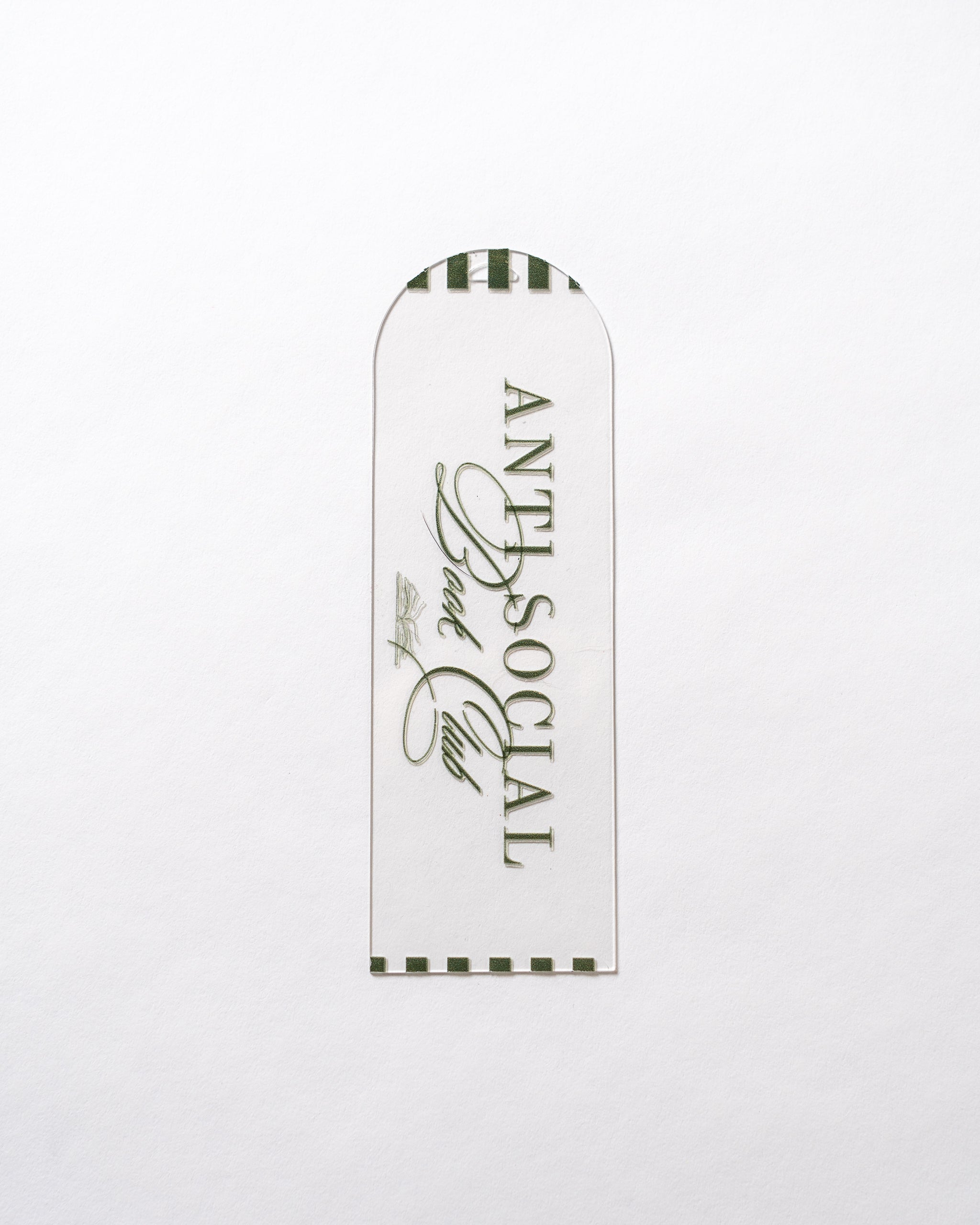 Anti Social Book Club Bookmark