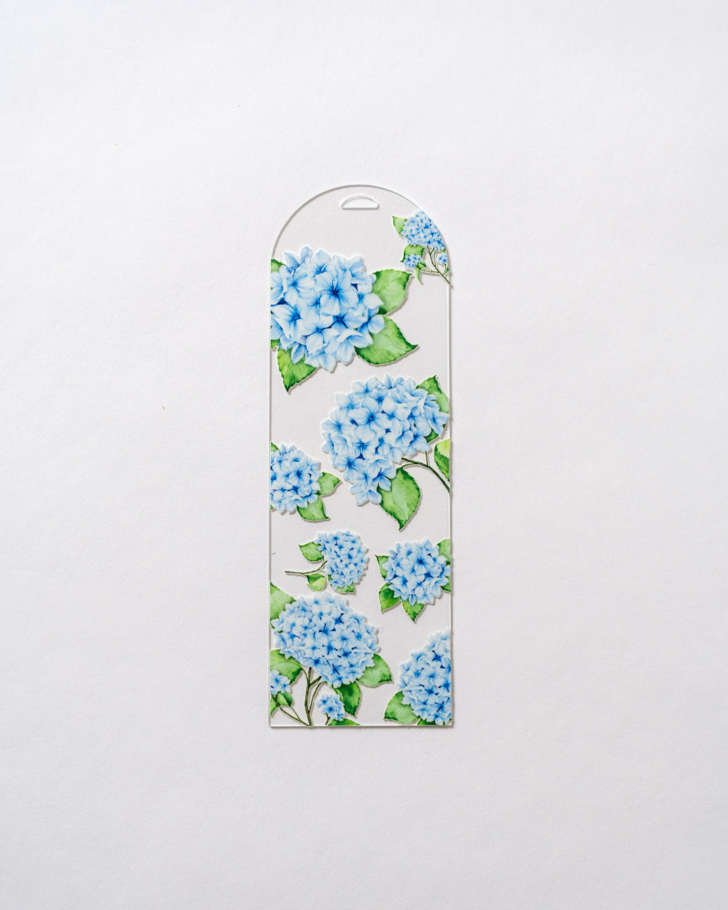 Blue Hydrangea Bookmark