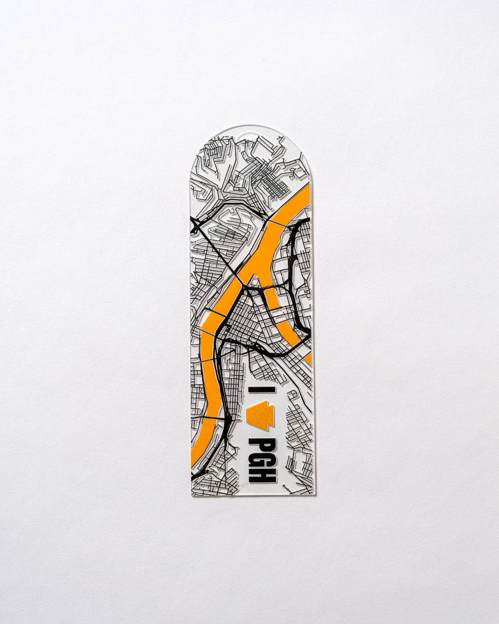 Pittsburgh Map Bookmark