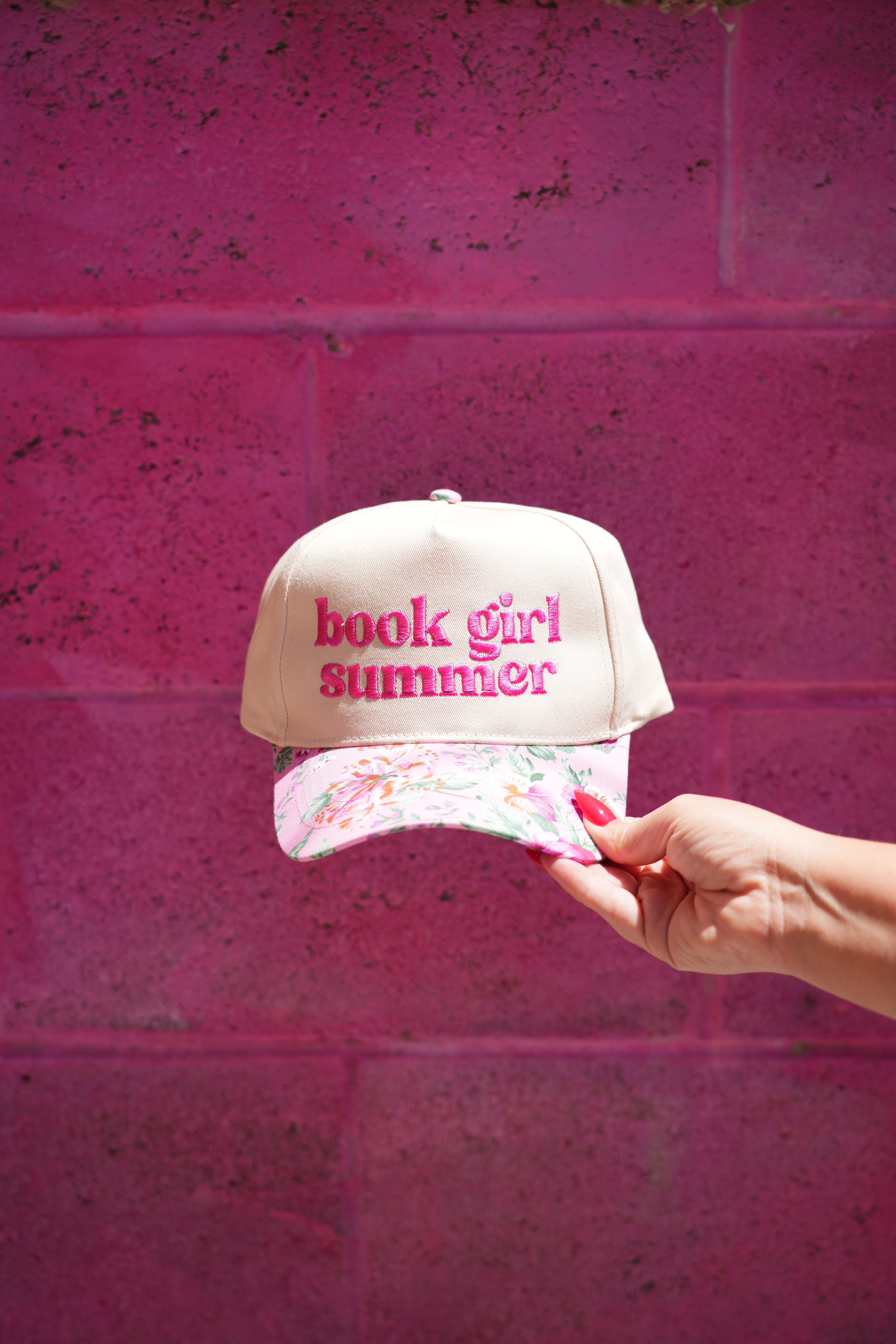 Book Girl Summer Hat