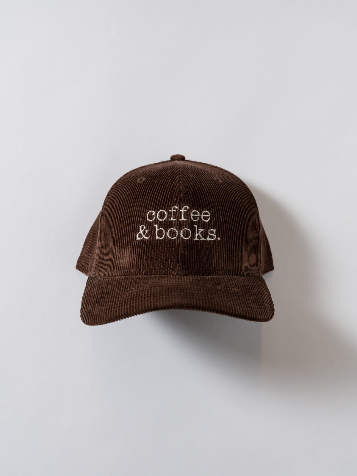 Coffee + Books Hat - Corduroy