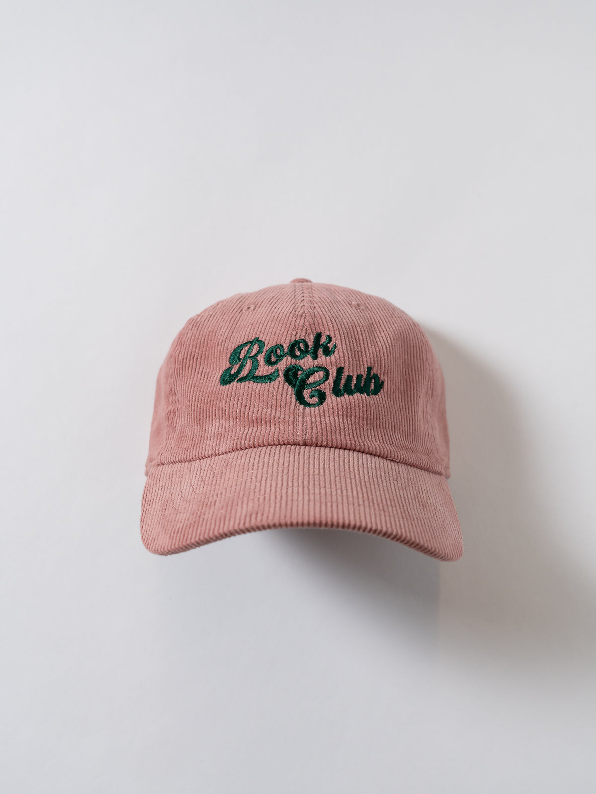 Book Club Hat - Pink Corduroy