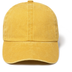 GWCAP18670 - Stone Washed Twill 6 Panel Baseball Cap