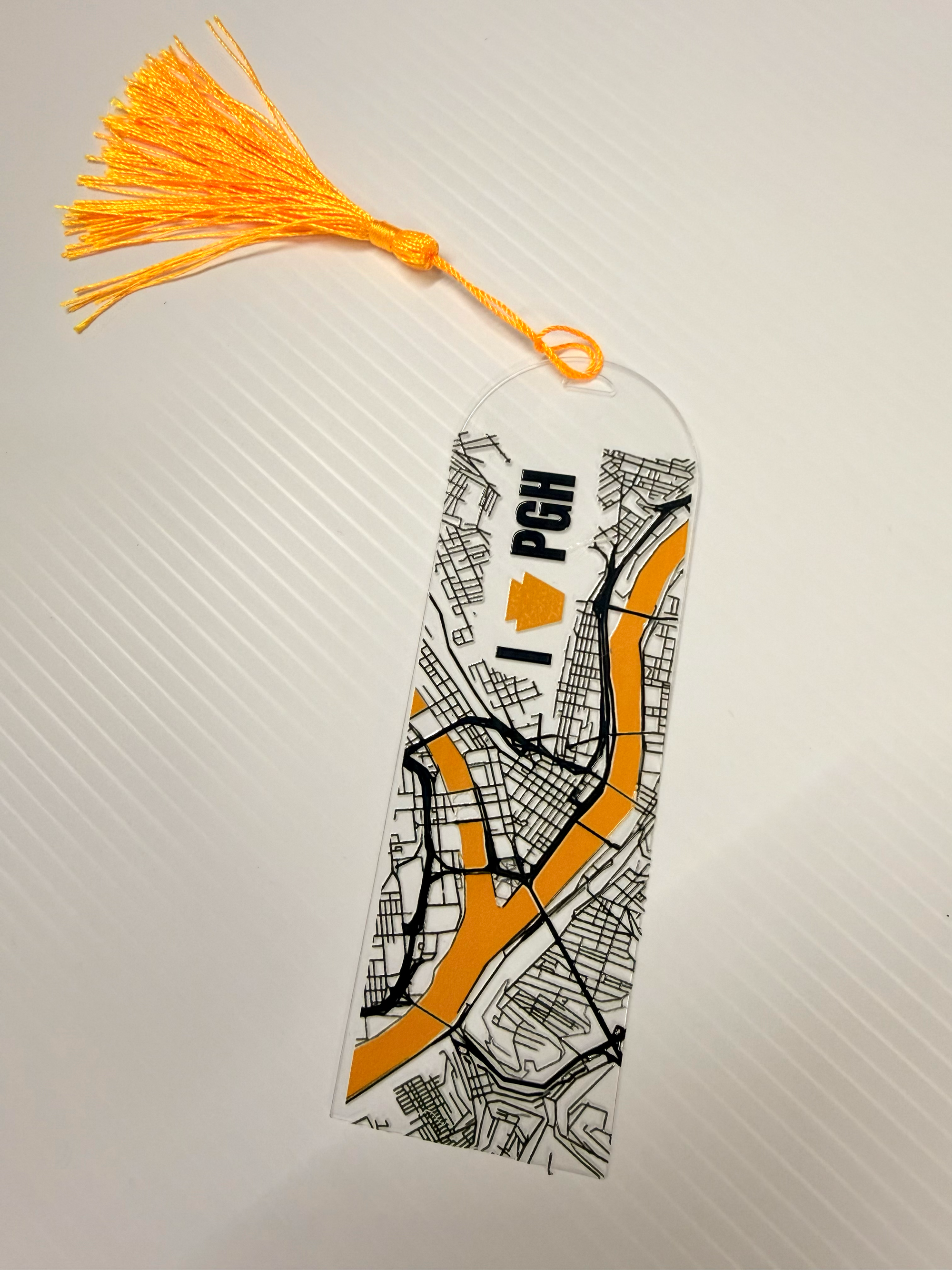 Pittsburgh Roads Bookmark